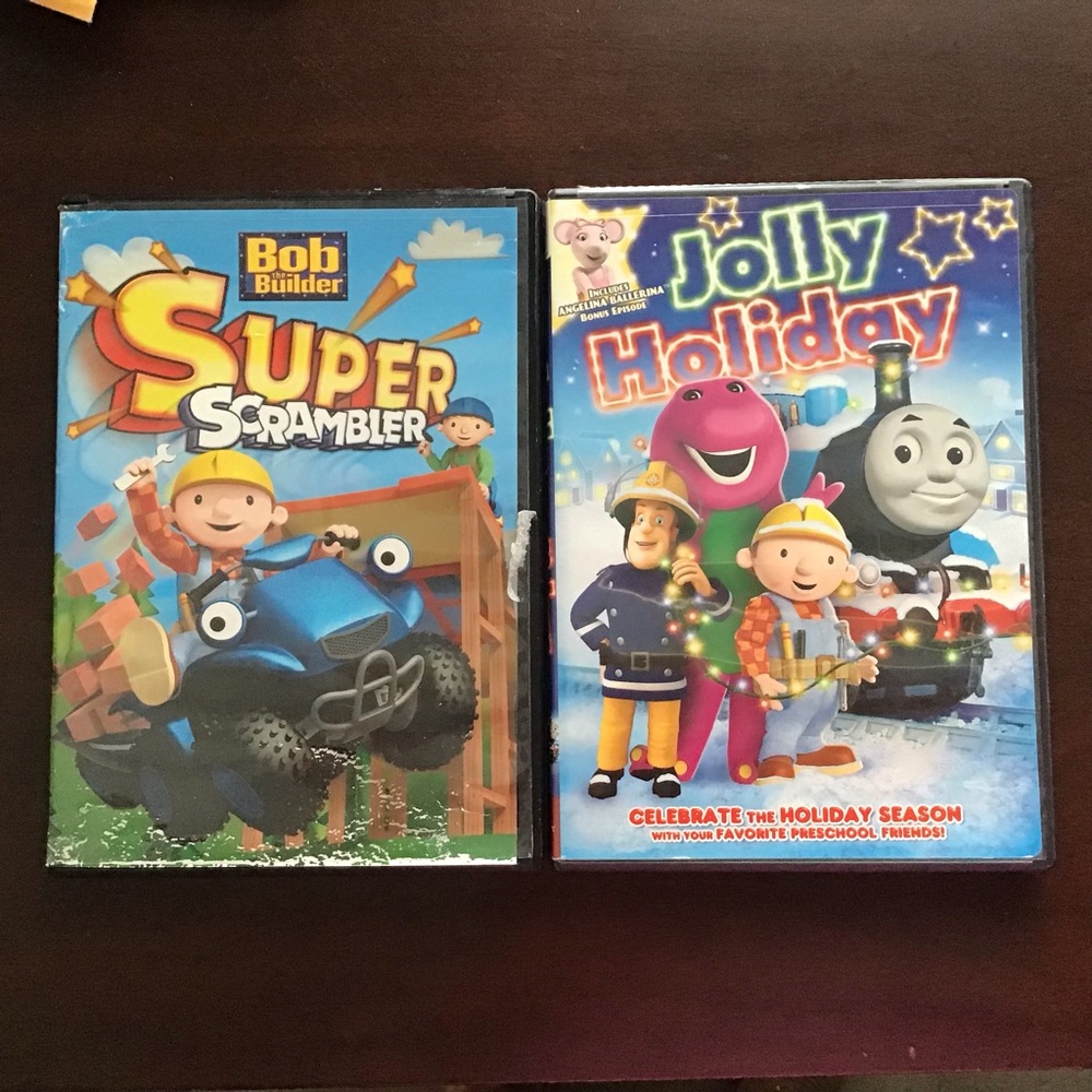 2 Bob the Builder DVD’s